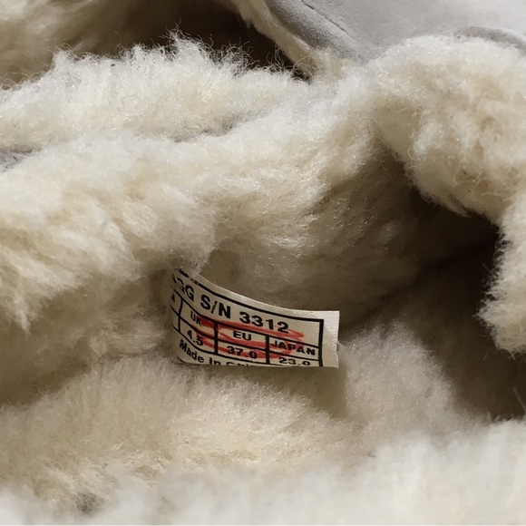 UGG Ansley Moccasin Slippers -Light Grey Waterproof Suede -Women’s US 6 -NEW - Picture 8 of 8